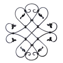 Forged semifinished Component Wrought iron Ornaments for Wrought iron Stair Railing or Wrought iron Gates